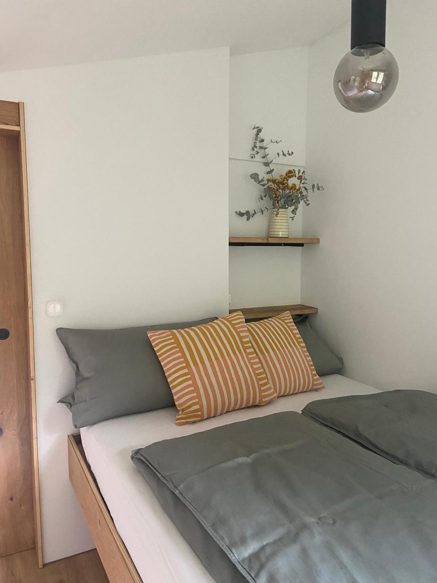 Modernes Tinyhouse Trailer Cabins Am Waldrand - Mit Seezugang Eging Dış mekan fotoğraf