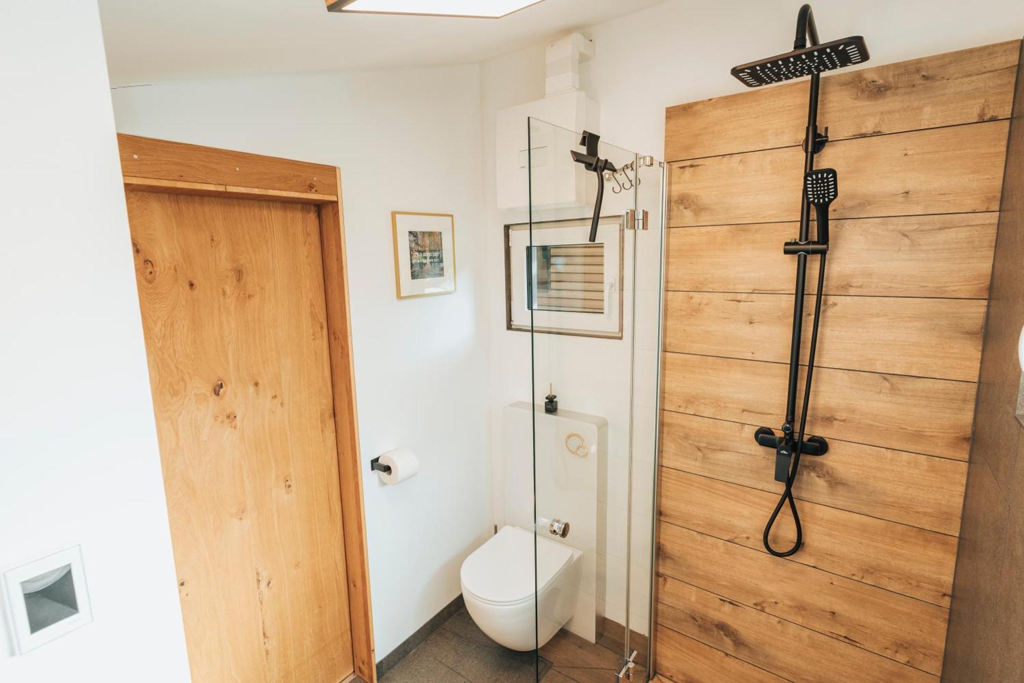 Modernes Tinyhouse Trailer Cabins Am Waldrand - Mit Seezugang Eging Dış mekan fotoğraf